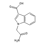 1-(carbamoylmethyl)-1H-indole-3-carboxylic acid