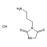 3-(3-aminopropyl)imidazolidine-2,4-dione hydrochloride