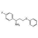 1-(1-amino-3-phenoxypropyl)-4-fluorobenzene