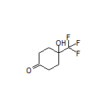 4-Hydroxy-4-(trifluoromethyl)cyclohexanone