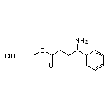 methyl 4-amino-4-phenylbutanoate hydrochloride