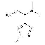 [2-amino-1-(1-methyl-1H-pyrazol-4-yl)ethyl]dimethylamine