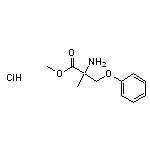 methyl 2-amino-2-methyl-3-phenoxypropanoate hydrochloride