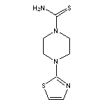 4-(1,3-thiazol-2-yl)piperazine-1-carbothioamide