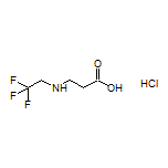 3-[(2,2,2-trifluoroethyl)amino]propanoic acid hydrochloride