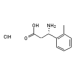 (3S)-3-amino-3-(2-methylphenyl)propanoic acid hydrochloride