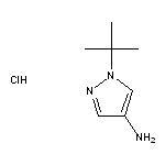 1-tert-butyl-1H-pyrazol-4-amine hydrochloride