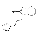 1-[3-(1H-imidazol-1-yl)propyl]-1H-1,3-benzodiazol-2-amine