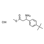 methyl 3-amino-3-(4-tert-butylphenyl)propanoate hydrochloride