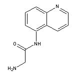 2-amino-N-(quinolin-5-yl)acetamide