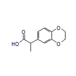 2-(2,3-Dihydrobenzo[b][1,4]dioxin-6-yl)propanoic Acid