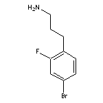 3-(4-bromo-2-fluorophenyl)propan-1-amine