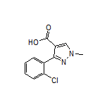 3-(2-chlorophenyl)-1-methyl-1H-pyrazole-4-carboxylic acid