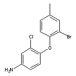 4-(2-bromo-4-methylphenoxy)-3-chloroaniline