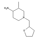 3-methyl-1-(oxolan-2-ylmethyl)piperidin-4-amine