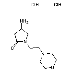 4-amino-1-[2-(morpholin-4-yl)ethyl]pyrrolidin-2-one dihydrochloride