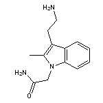 2-[3-(2-aminoethyl)-2-methyl-1H-indol-1-yl]acetamide