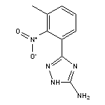 5-Amino-3-(3-methyl-2-nitrophenyl)-1H-1,2,4-triazole