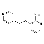 3-(pyridin-4-ylmethoxy)pyridin-2-amine