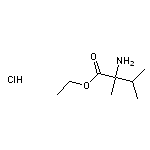 ethyl 2-amino-2,3-dimethylbutanoate hydrochloride