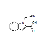 1-(cyanomethyl)-1H-indole-2-carboxylic acid