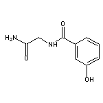 2-[(3-hydroxyphenyl)formamido]acetamide