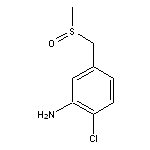 2-chloro-5-(methanesulfinylmethyl)aniline