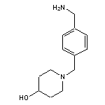 1-{[4-(aminomethyl)phenyl]methyl}piperidin-4-ol