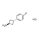 trans-3-(4-Fluorophenyl)cyclobutanamine Hydrochloride