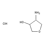 4-aminooxolan-3-ol hydrochloride