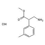 methyl 3-amino-2-(3-methylphenyl)propanoate hydrochloride