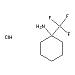 1-(trifluoromethyl)cyclohexan-1-amine hydrochloride