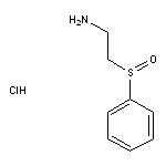 2-(benzenesulfinyl)ethan-1-amine hydrochloride