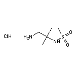 N-(1-amino-2-methylpropan-2-yl)methanesulfonamide hydrochloride