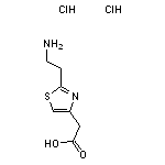 2-[2-(2-aminoethyl)-1,3-thiazol-4-yl]acetic acid dihydrochloride