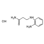 3-[(2-aminophenyl)amino]propanamide hydrochloride