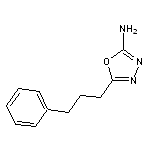 5-(3-phenylpropyl)-1,3,4-oxadiazol-2-amine