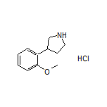 3-(2-methoxyphenyl)pyrrolidine hydrochloride