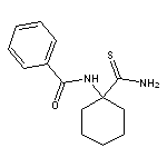 N-(1-carbamothioylcyclohexyl)benzamide