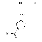 3-aminopyrrolidine-1-carboxamide dihydrochloride