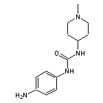 1-(4-aminophenyl)-3-(1-methylpiperidin-4-yl)urea