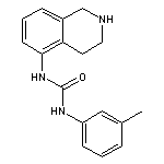 1-(3-methylphenyl)-3-(1,2,3,4-tetrahydroisoquinolin-5-yl)urea