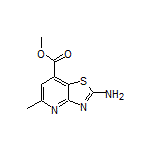 Methyl 2-Amino-5-methylthiazolo[4,5-b]pyridine-7-carboxylate