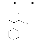 2-(piperazin-1-yl)propanamide dihydrochloride