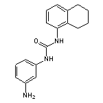 1-(3-aminophenyl)-3-(5,6,7,8-tetrahydronaphthalen-1-yl)urea