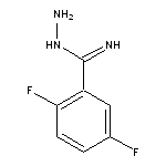 N-amino-2,5-difluorobenzene-1-carboximidamide