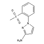 1-[2-(methylsulfonyl)phenyl]-1H-pyrazol-3-amine