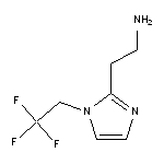 2-[1-(2,2,2-trifluoroethyl)-1H-imidazol-2-yl]ethan-1-amine