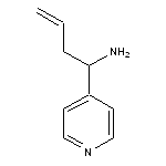 1-(pyridin-4-yl)but-3-en-1-amine