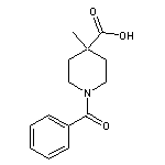 1-benzoyl-4-methylpiperidine-4-carboxylic acid